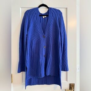 EUC! Moth Anthropologie Vibrant Cardigan Sweater/Tunic, Size M